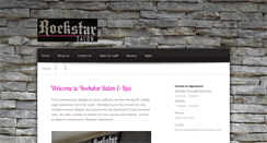 Desktop Screenshot of myrockstarsalon.com